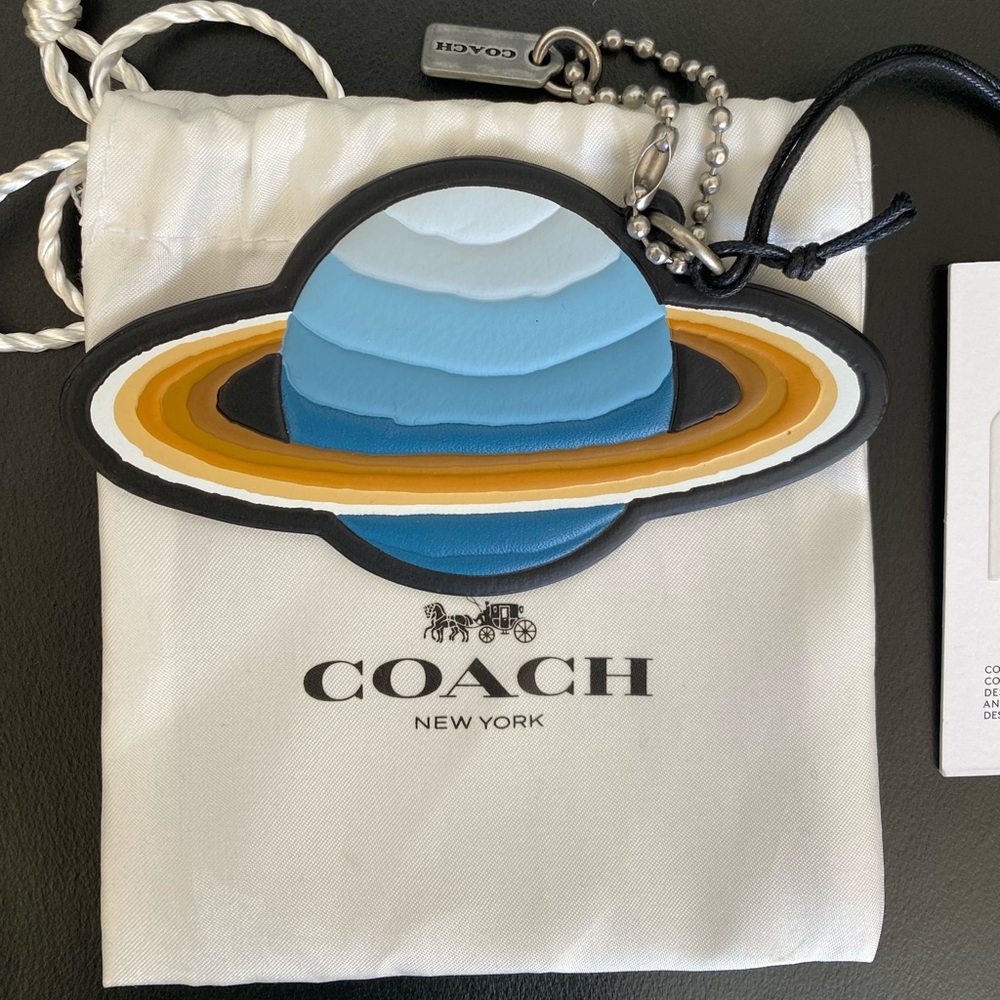 Coach Space Saturn Limited Edition Hangtag